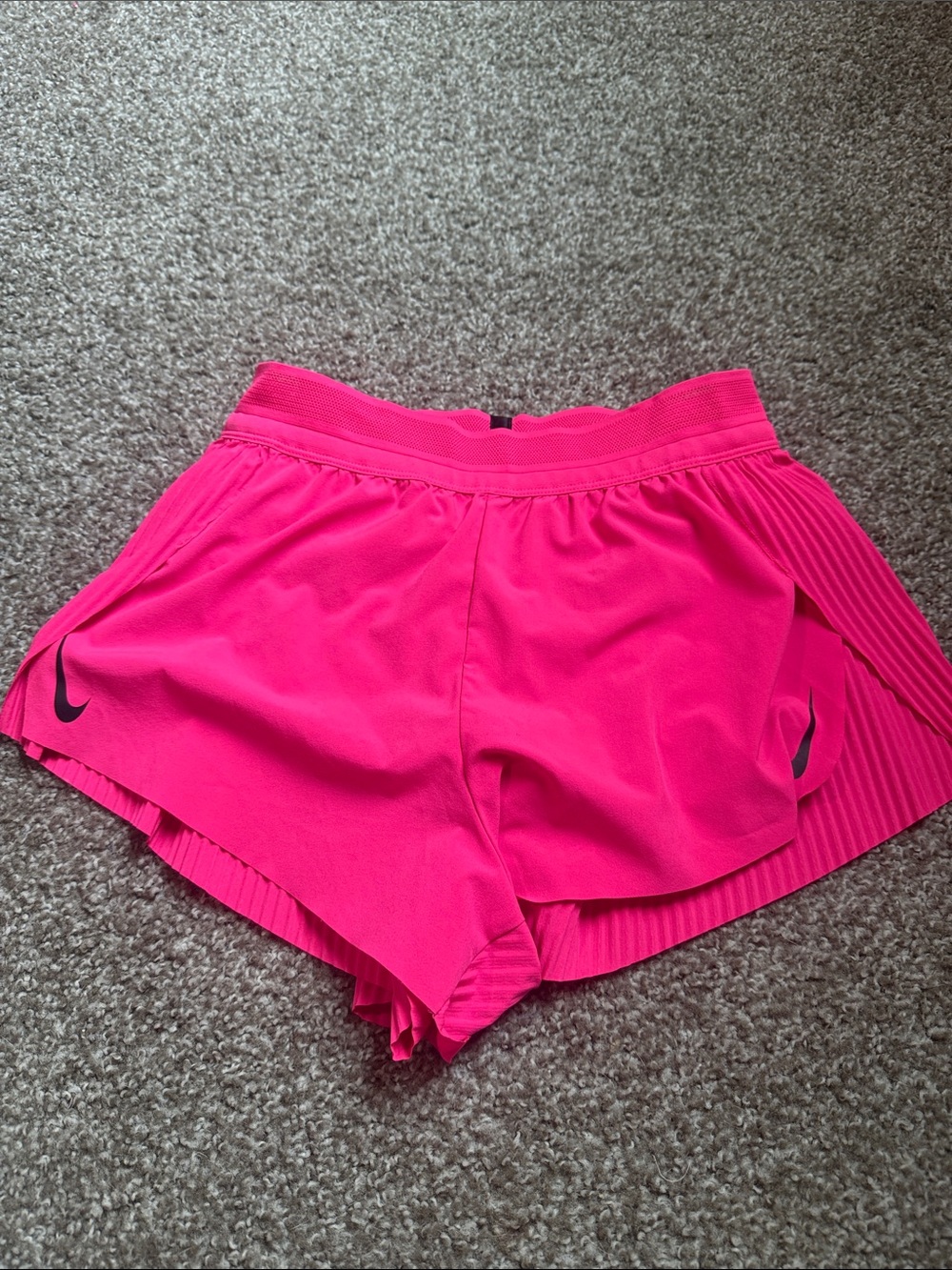 Nike Bright Pink Women's AeroSwift Running Shorts